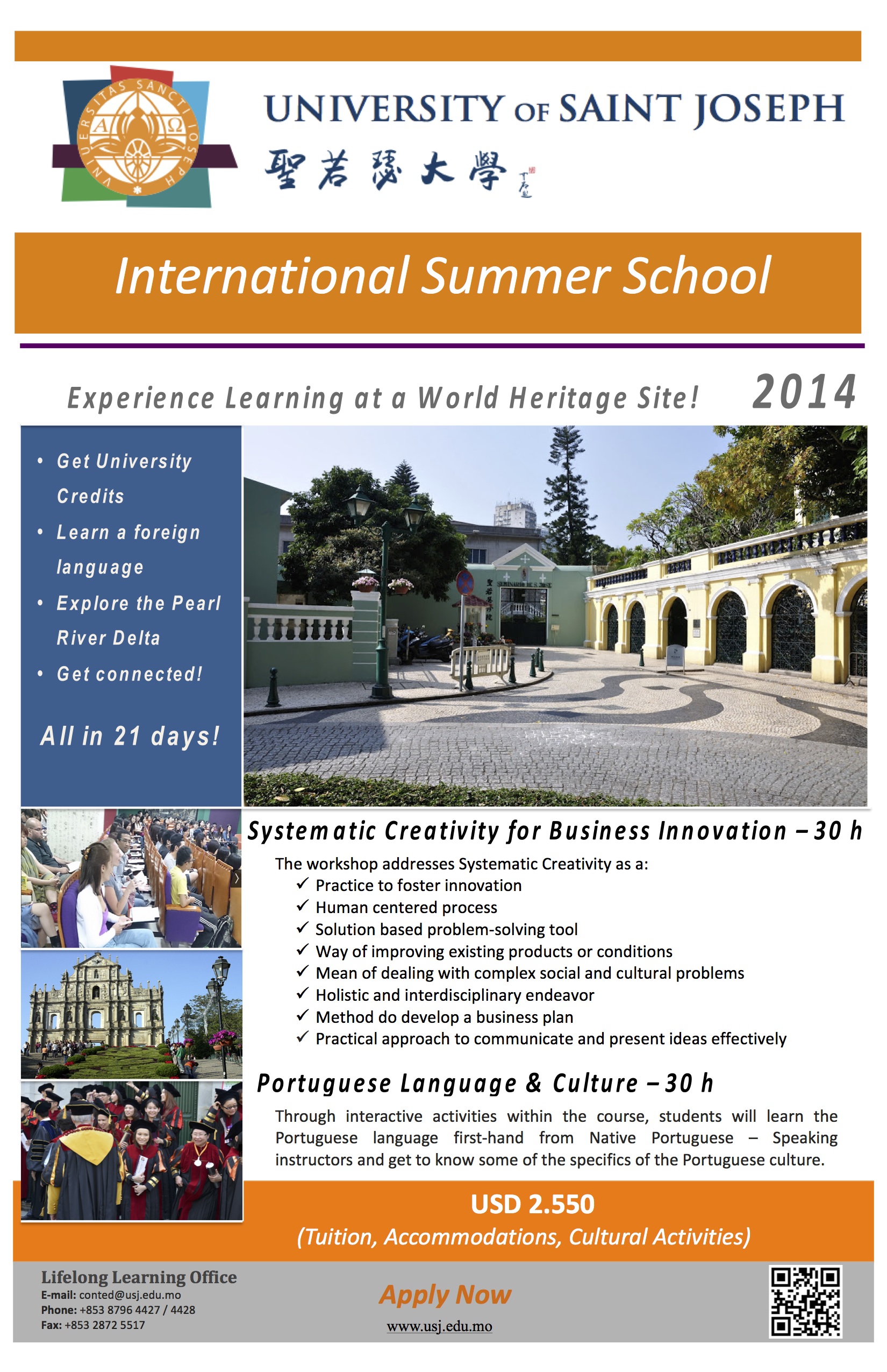 USJ Summer School Poster3June2014
