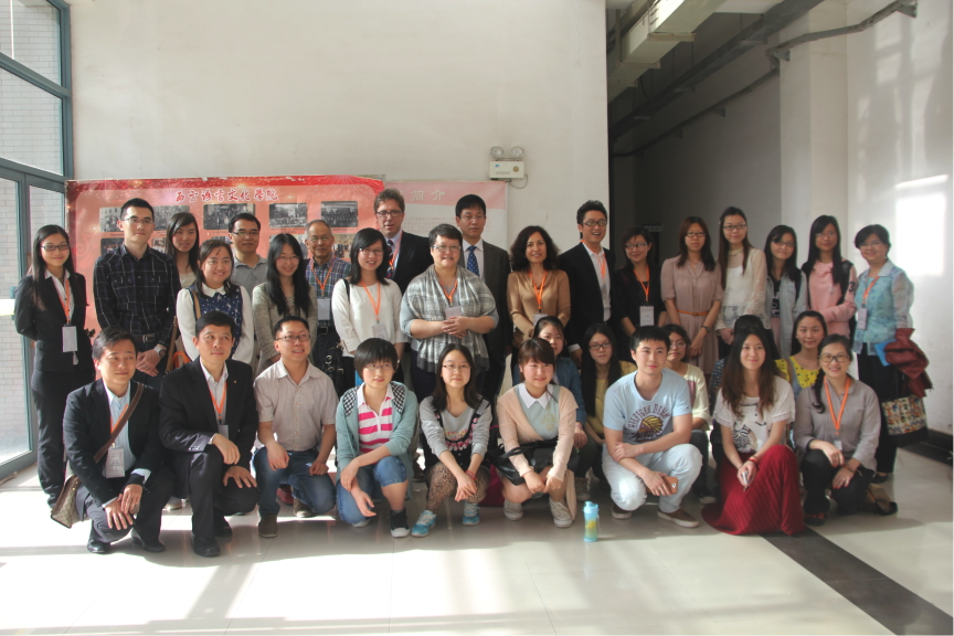 Meeting the Portuguese Language students at Xi’an International Studies University