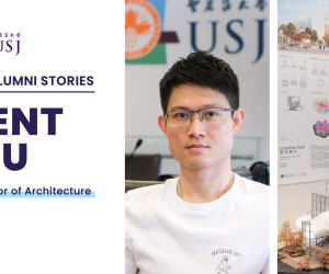 USJ Alumni Stories | Kent Wu, "Building a Dream of Architecture"