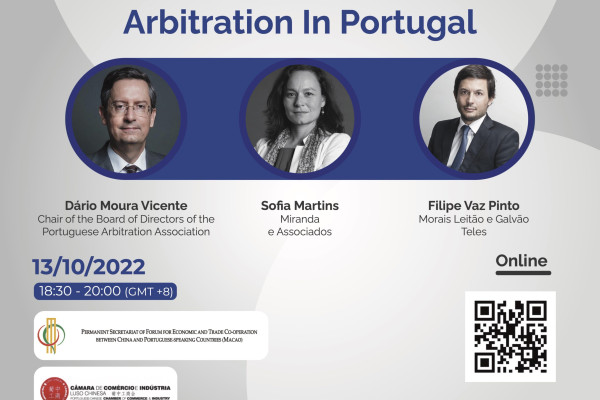 Online Seminar l Arbitration in Portugal