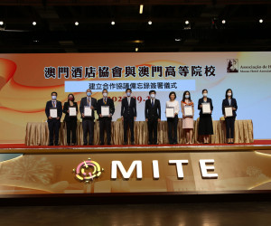 USJ Signed MoU at MITE Reconnecting Students to the Travel Industry