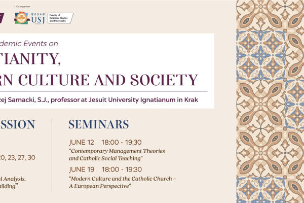 A Series of Academic Events on Christianity, Modern Culture and Society