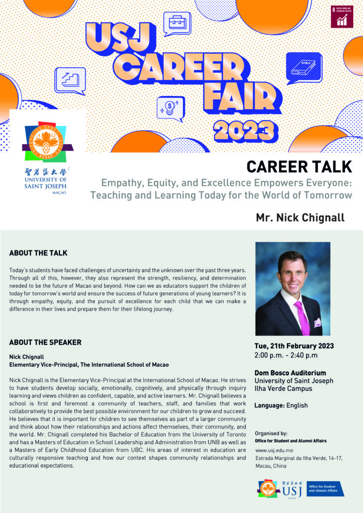Poster of Career Talk 2023
