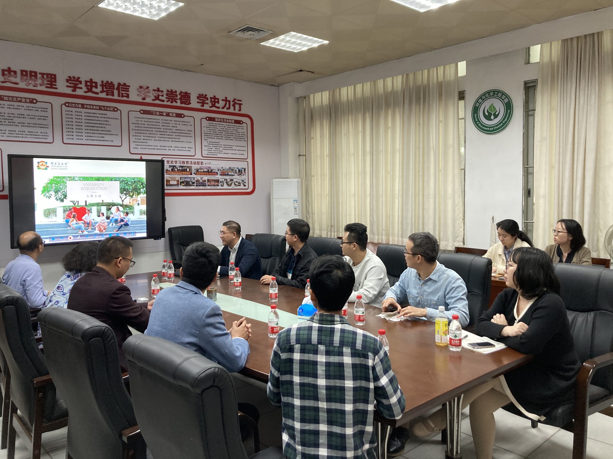 ISE/USJ visits Foshan University's School of Environmental and Chemical