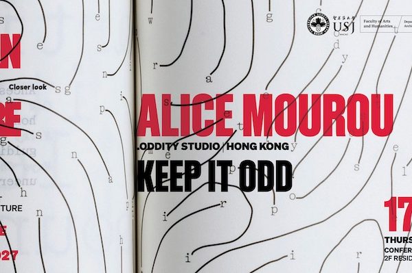 Department of Architecture and Design 2026/2027 Lecture Series: Human Measure | "Keep it odd"